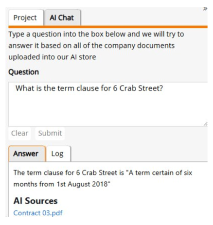 AI assistant example
