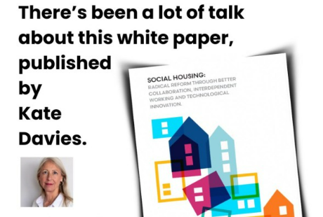 Kate Davies and white paper cover 